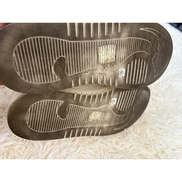 Shu Shop Platform Sneakers Size 10 Leather Suede‎ Colorblock Chunky Casual - Picture 6 of 8